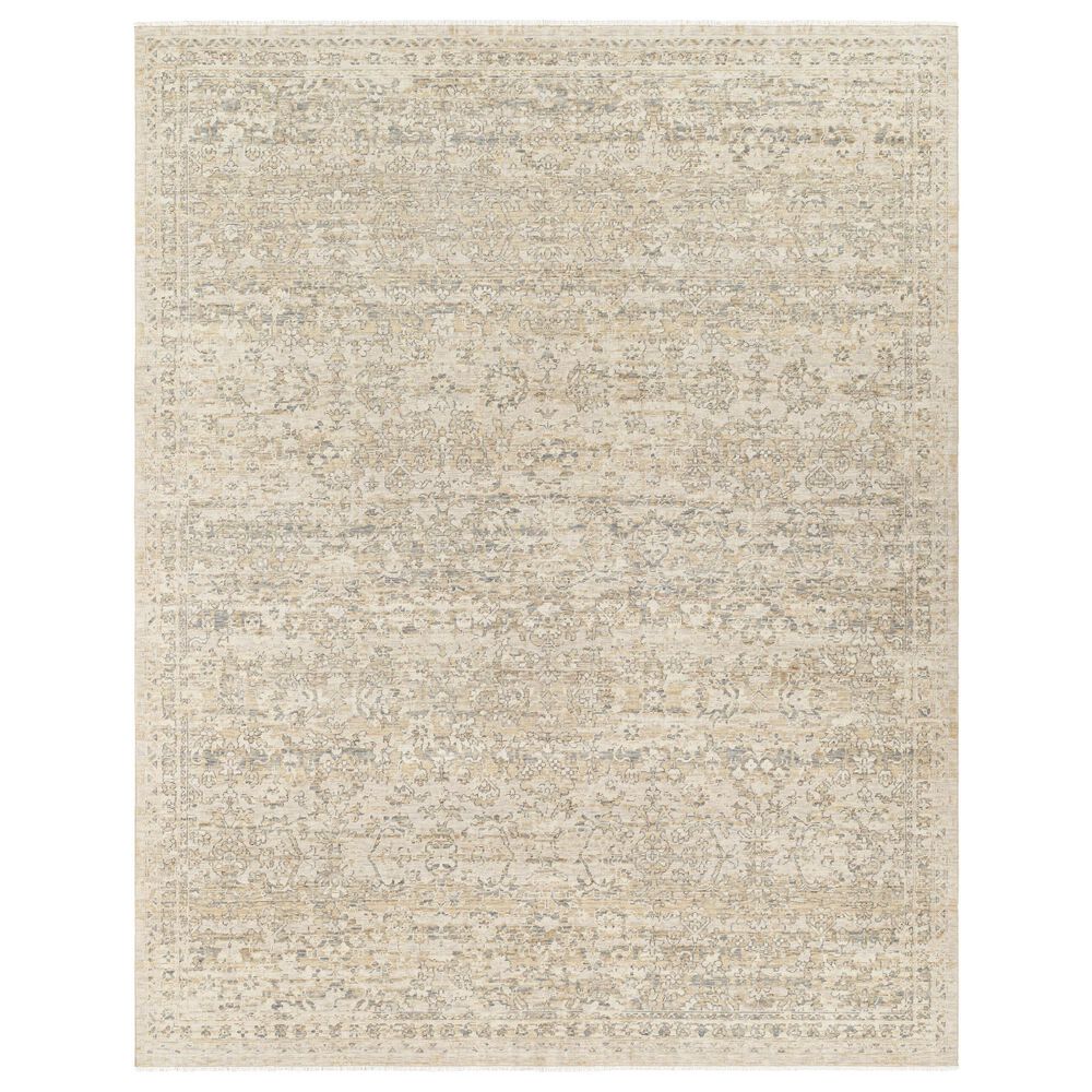 Surya Once Upon a Time Light Gray, Gray, Ivory, Tan and Light Brown 7'10" x 9'10" Area Rug, , large