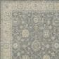 Karastan Adalia 7"8" x 10"3" Dark Gray Area Rug, , large