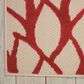 Nourison Aloha 2" x 6" Green Indoor/Outdoor Runner, , large