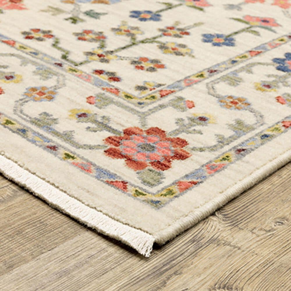 Oriental Weavers Lucca Floral Dance 2&#39; x 3&#39; Ivory Area Rug, , large