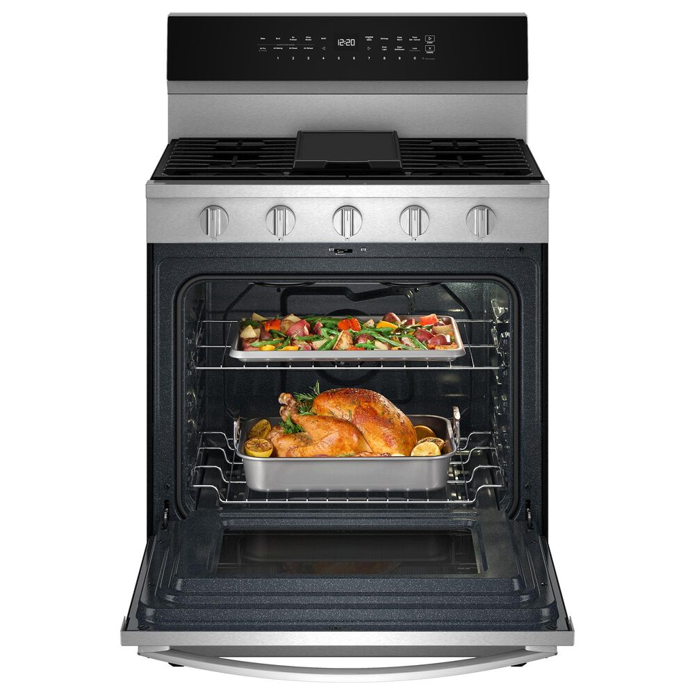 Whirlpool 30&quot; Gas Range in Fingerprint Resistant Stainless Steel, , large