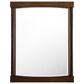 James Martin Kinnsden 30" Rectangular Mirror in Sable Oak, , large