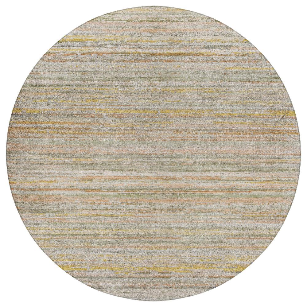 Dalyn Rug Company Kochi KC3 Sage 8" Round Area Rug, , large