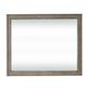 Belle Furnishings Americana Farmhouse Landscape Mirror in Dusty Taupe, , large