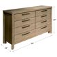 Golden Wave Furniture Pacific Grove Dresser without Mirror in Sand Dune, , large