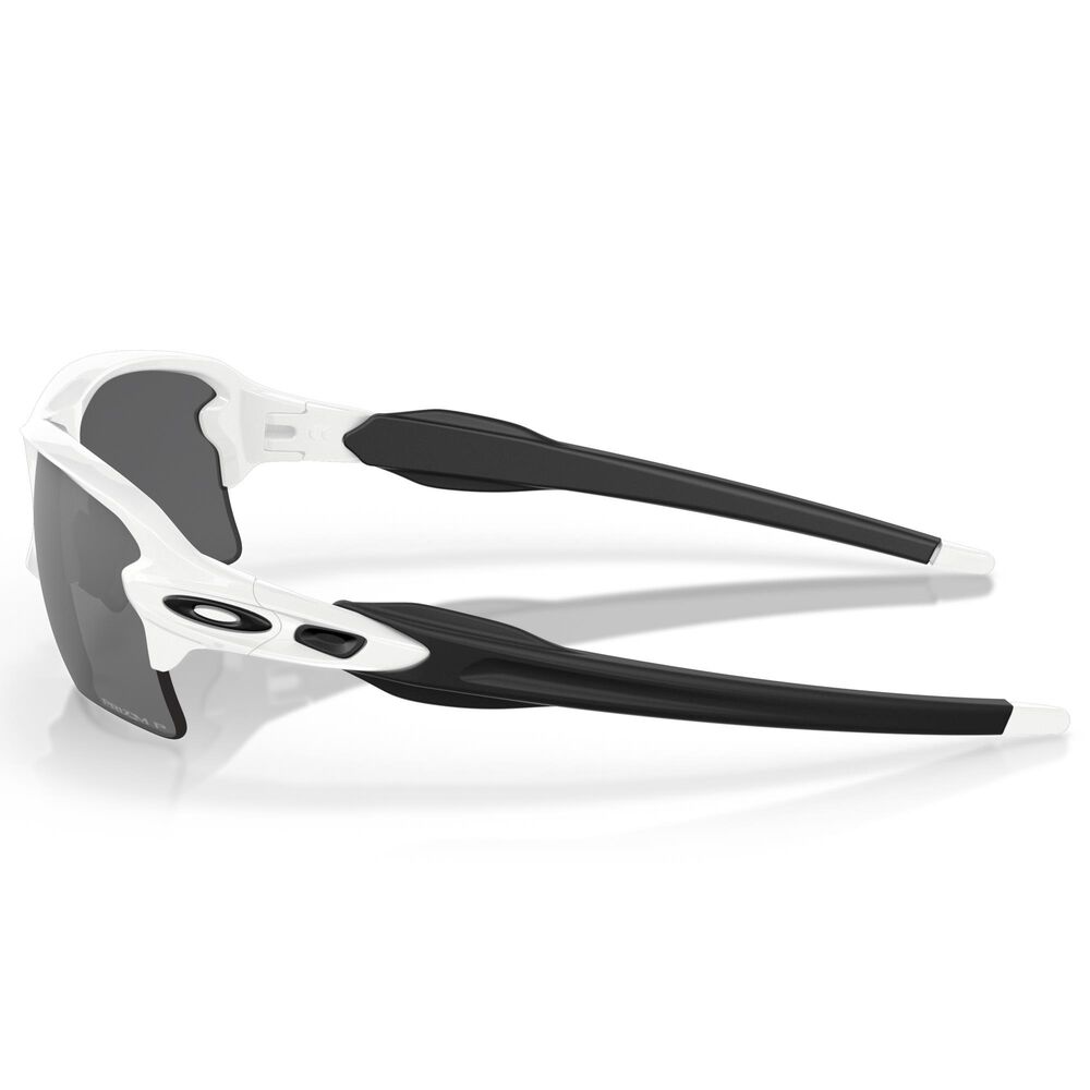 Oakley Flak 2.0 XL Sunglasses with Prizm Black Polarized Lenses in Polished White, , large