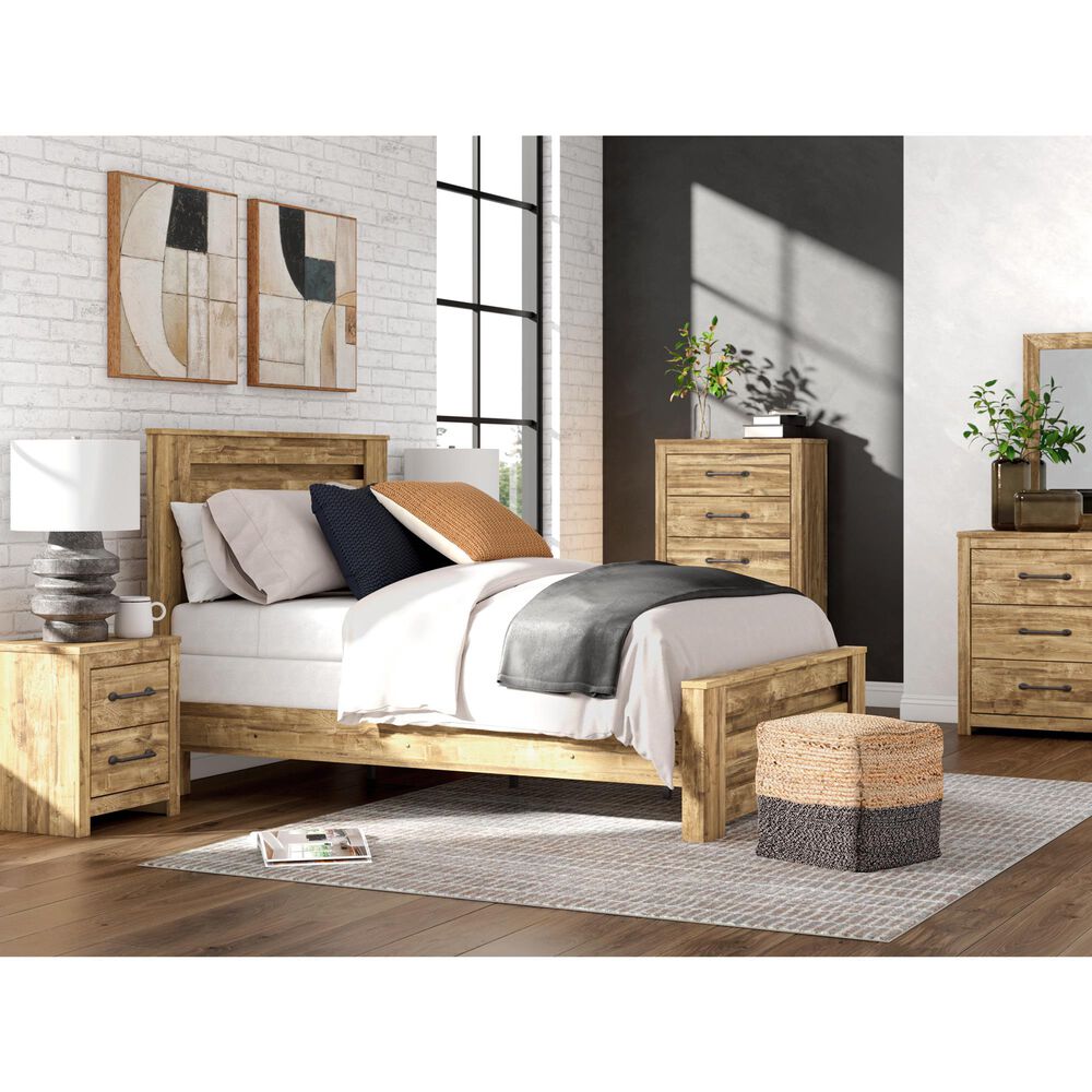 Ashley Maystonna Queen Panel Bed in Brown, , large