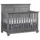 Oxford Baby Kenilworth 2 Piece Nursery Set in Graphite Gray, , large