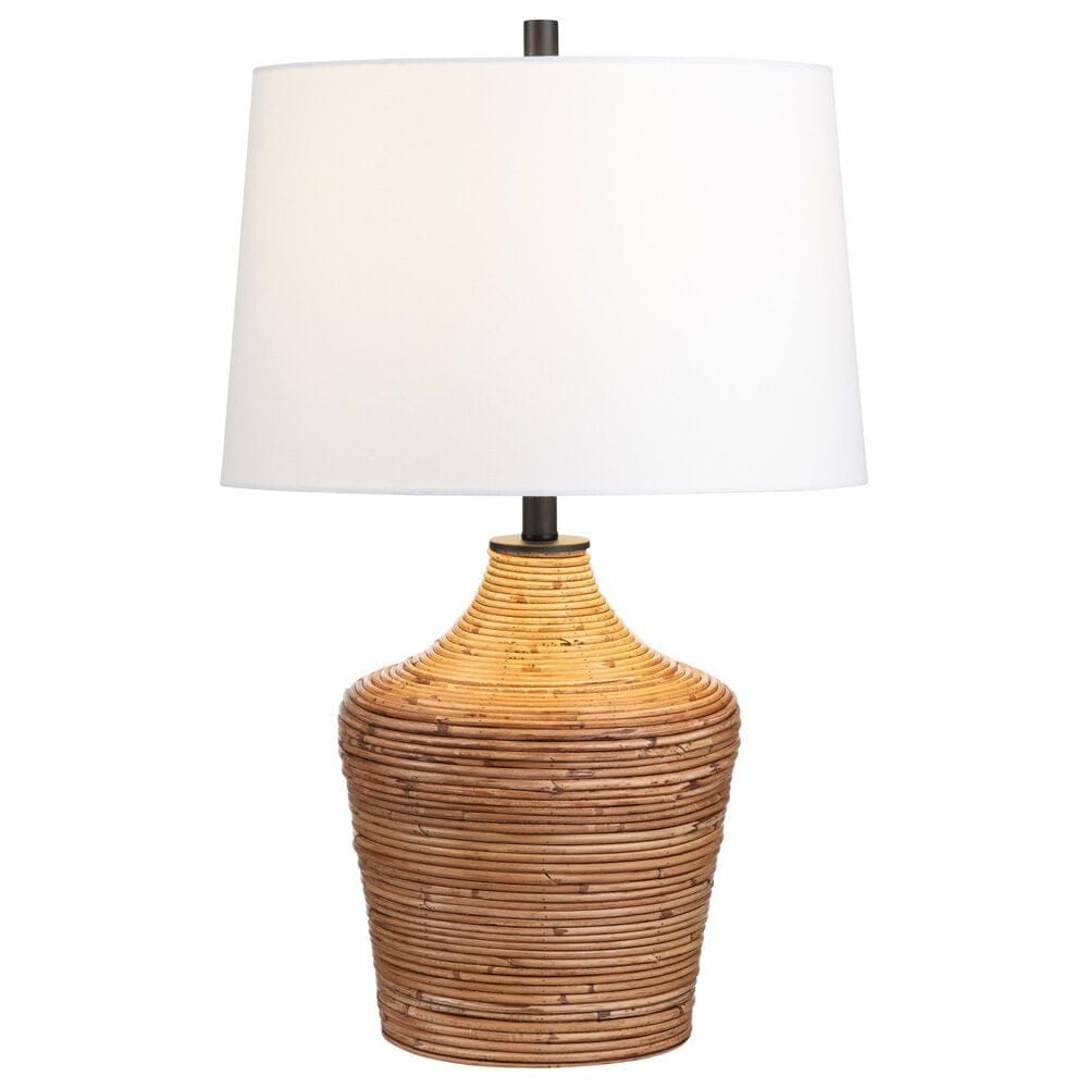 Crestview Collection Crosby Table Lamp in Tan and Brown, , large