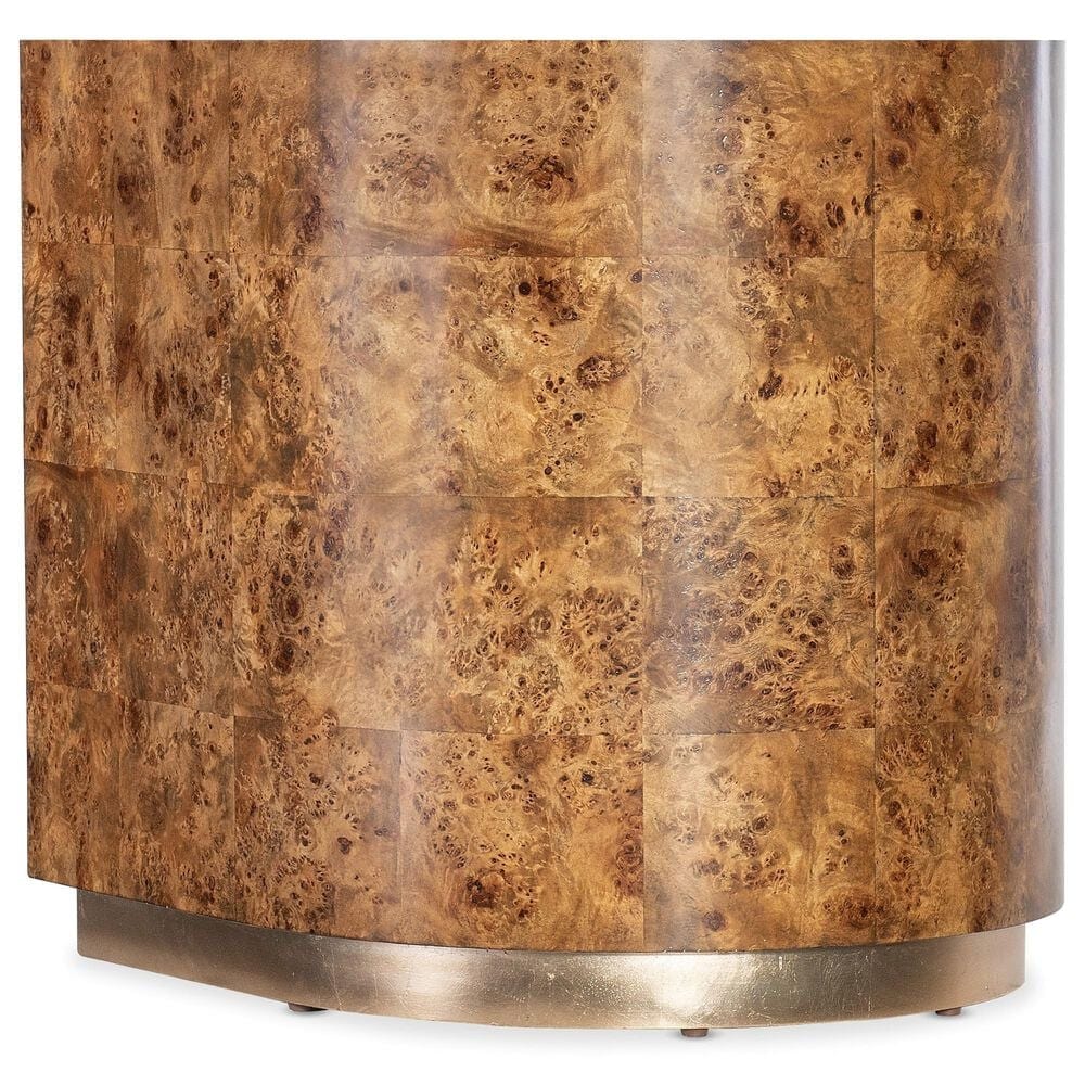 Hooker Furniture MelangeBurlesque End Table in Gold, , large