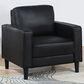 Coaster Ruth Accent Arm Chair in Black, , large