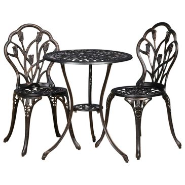 Noble House Nassau 3-Piece Bistro Set in Copper, , large