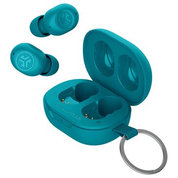 JLab JBuds Mini True Wireless Earbuds in Green Aqua, , large