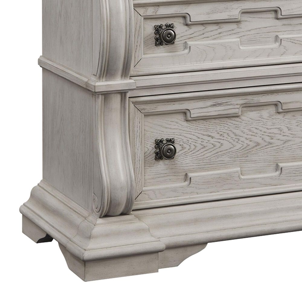 Ashley Bruchandi 5-Drawer Chest in Antiqued White, , large