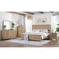 Emerald Home Furnishings King Bed and Two Nightstands in Sand Dune, , large
