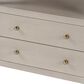 Butler Specialty Company Nora 2-Drawer Wide Nightstand with Open Shelf in Antique Taupe, , large