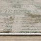 Oriental Weavers Mallory MAL03 Beige and Blue 3"3" x 5" Area Rug, , large