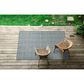 Kaleen Rugs Ziggy ZIG01-22 8" x 10" Navy and White Indoor/Outdoor Area Rug, , large