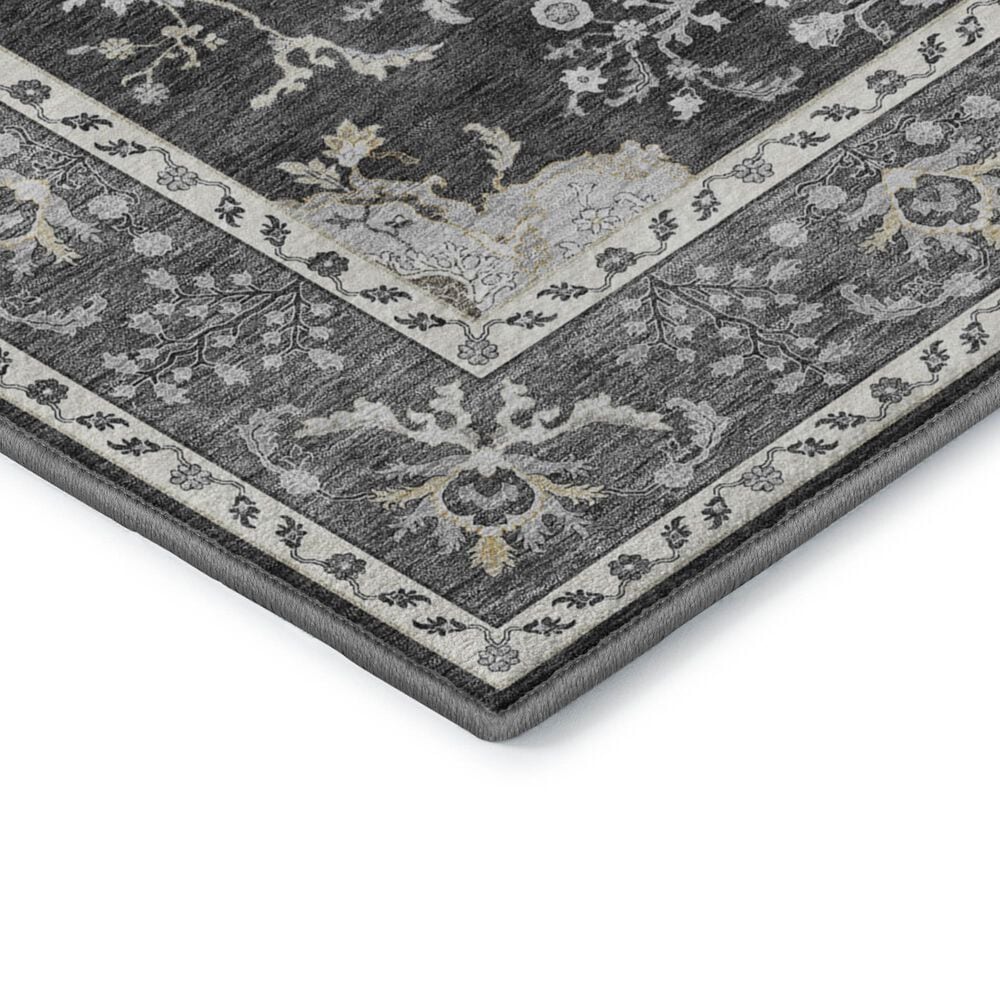 Dalyn Rug Company Hatay 5&#39; x 7&#39;6&quot; Charcoal Area Rug, , large