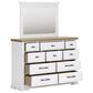 Ashley 3-Piece King Bedroom Set in White and Natural, , large