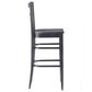 Linon Home Decor Blairmont Bar Stool in Deep Brown Stain, , large