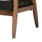 Baxton Studio Sorrento Lounge Chair in Black, , large