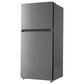 Midea 18 Cu. Ft. Garage Ready Top-Freezer Refrigerator in Stainless Steel, , large