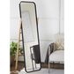 Ashley Bronick Floor Mirror in Black and Light Brown, , large