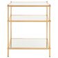 Safavieh Noelia Accent Table in Polished Gold, , large