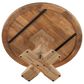 Home Trends & Design San Rafael 60" Round Dining Table in Antique Oak - Table Only, , large