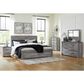 Ashley Bronyan Queen Panel Bed in Dark Gray, , large