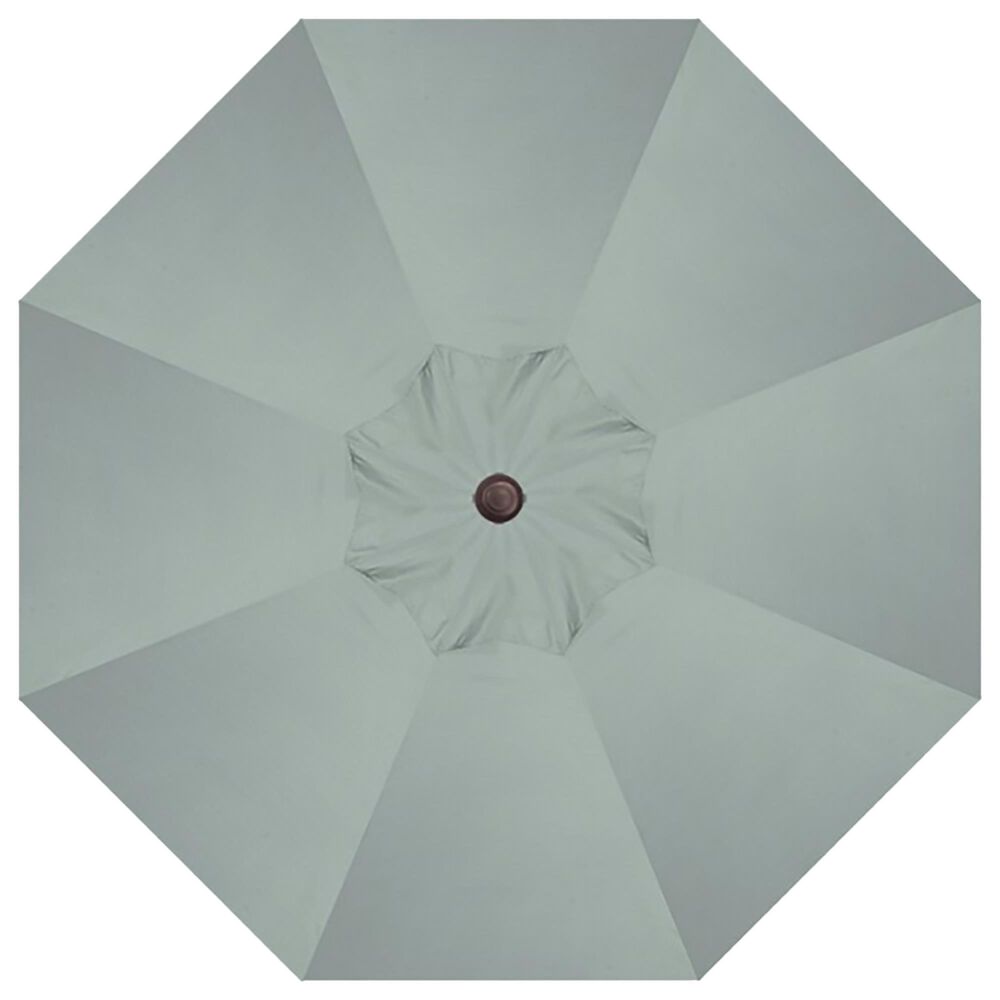 Garden Party 11&#39; Spa Auto Tilt Umbrella in Bronze Frame with Stand, , large