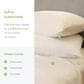 Cariloha Aloha Soft 4-Piece Queen Sheet Set in Natural, , large
