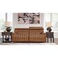 Ashley 2-Piece Power Reclining Symmetrical Sectional Loveseat in Chocolate, , large