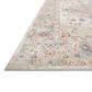 Loloi II Odette 11"2" x 15"7" Ivory and Multicolor Area Rug, , large