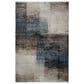 Central Oriental Structures Torrent Georgia Rain 7"10" x 9"10" Multicolor and Dusk Area Rug, , large
