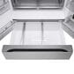 LG 28.6 Cu. Ft 4-Door French Door Refrigerator with Mirror Instaview in PrintProof Stainless Steel, , large