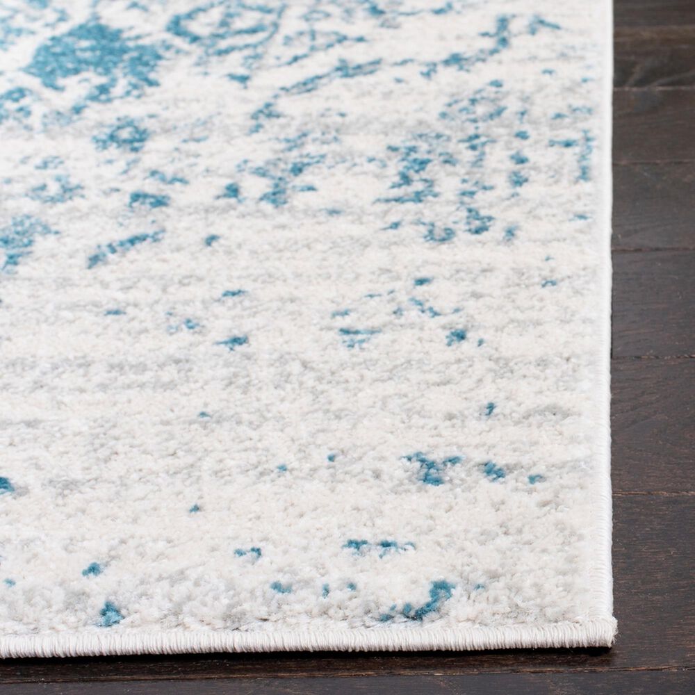 Safavieh Madison MAD603J 11&#39; x 15&#39; Teal and Ivory Area Rug, , large
