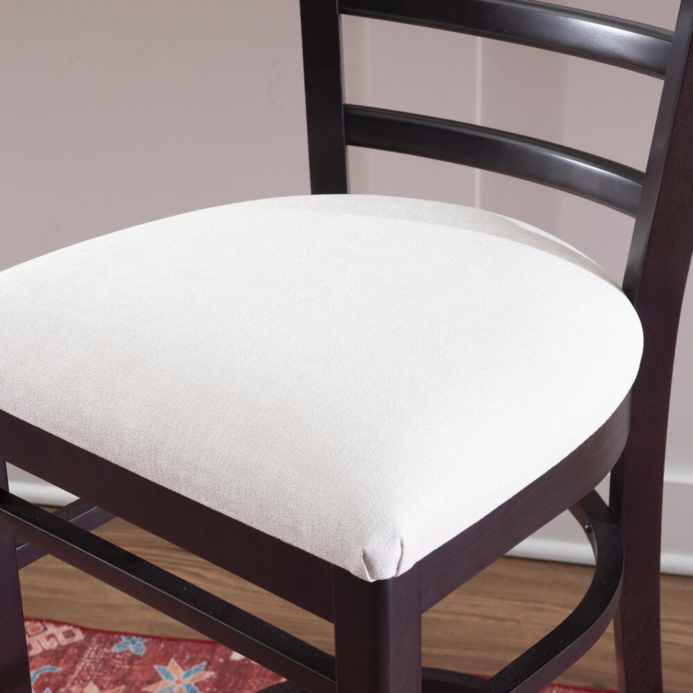 Linon Home Decor Darby Counter Stool in Espresso (Set of 2), , large