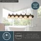 Vaxcel Lasalle 6-Light Bathroom Vanity in Parisian Bronze, , large