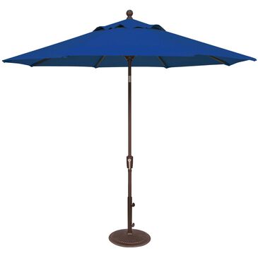 Treasure Garden 9" Umbrella with Bronze Stand in Blue Sky, , large