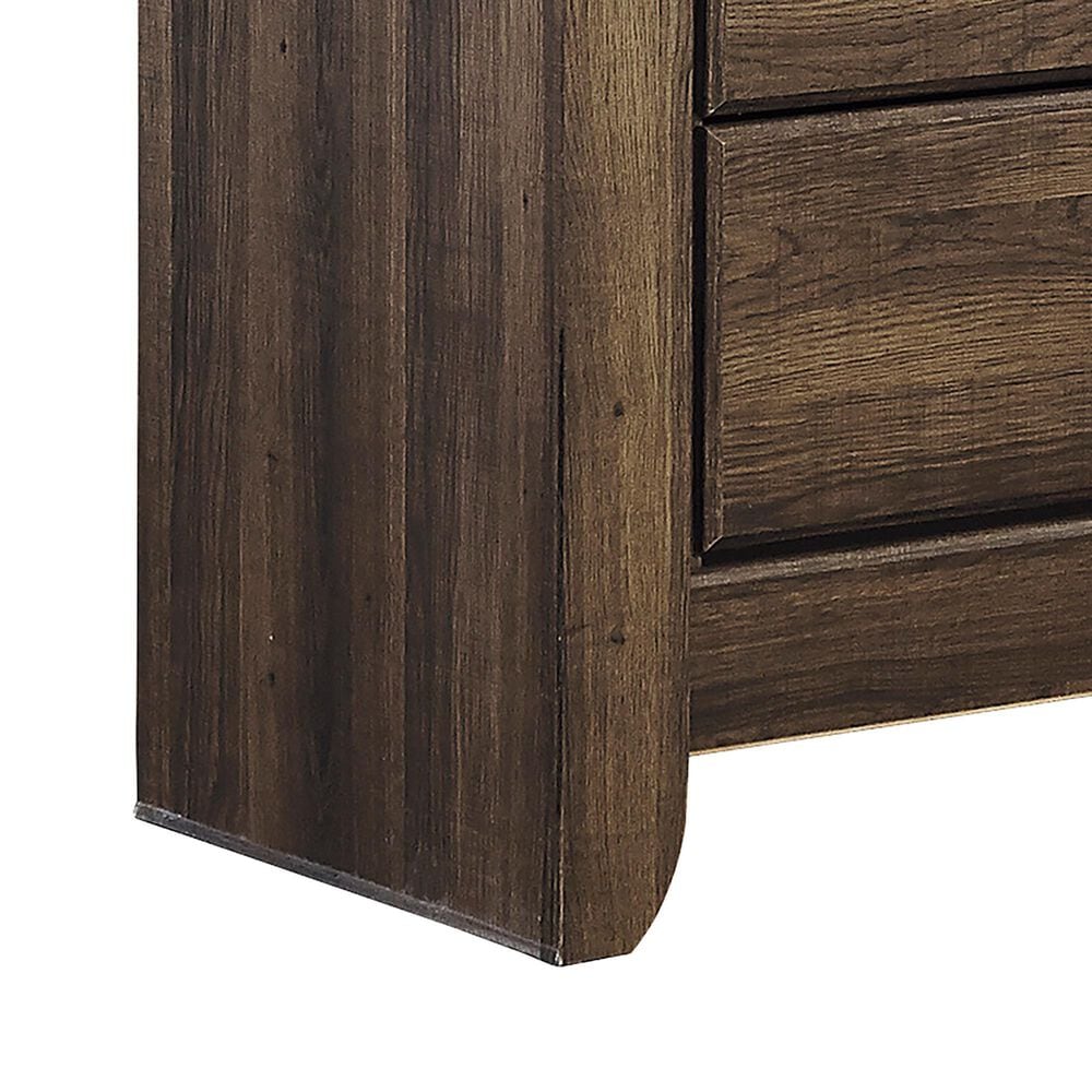 Ashley Juararo 5 Drawer Chest in Dark Brown, , large