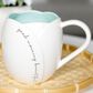 Pavilion Morning Beautiful 20 Oz Mug in White and Blue, , large