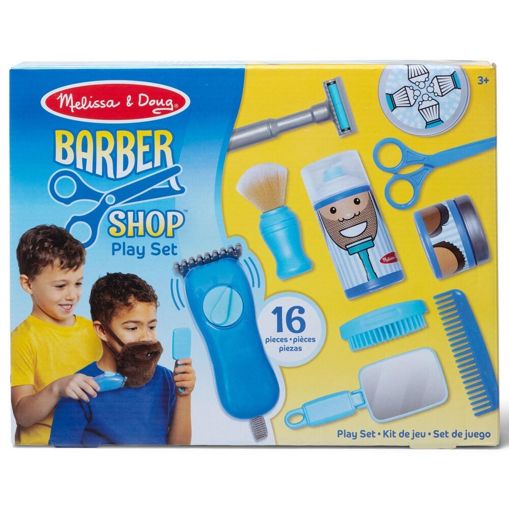 Melissa &amp; Doug Barber Shop Playset, , large