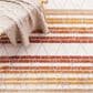 Safavieh Marrakesh Striped Southwestern 8" x 10" Grey and Multicolor Area Rug, , large