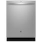 GE Appliances 2-Piece Kitchen Package with 22.1 Cu. Ft. French-Door Refrigerator and Rounded Handle Dishwasher in Fingerprint Resistant Stainless, , large