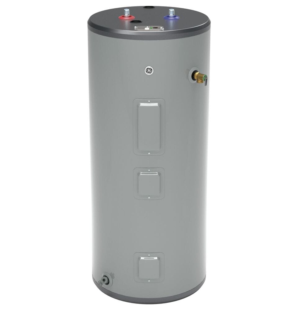 GE Appliances 40 Gallon Short Electric Water Heater, , large