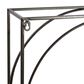 Maple and Jade 32" x 32" Wall Shelf in Charcoal Grey and Natural Brown, , large
