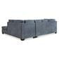 Ashley Marleton 2-Piece Right Facing Sectional with Chaise in Denim, , large