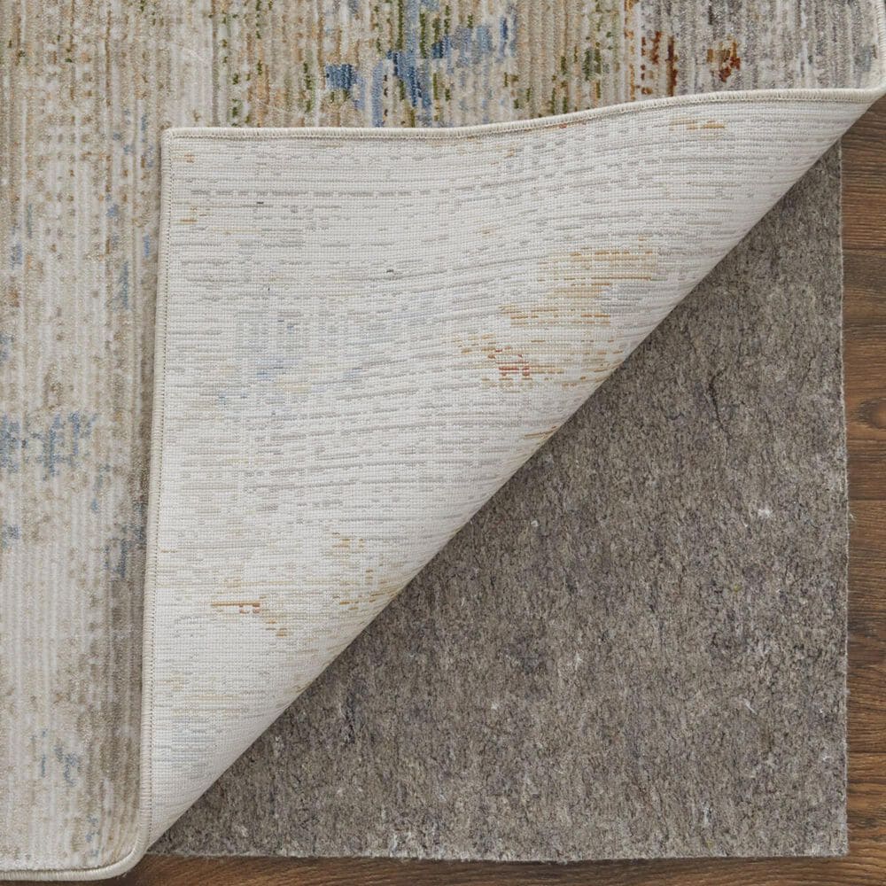 Feizy Sonora 5&#39; x 7&#39;6&quot; Ivory and Multicolor Area Rug, , large